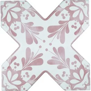 Reno Cross Dec Stencil Coral
