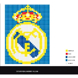 Escudo Real Madrid 100x133