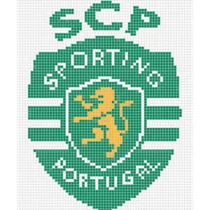 Símbolo del Sporting 166×200 cm