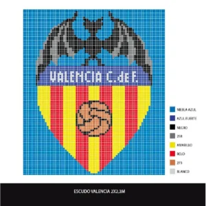 Escudo Valencia FC 200x230