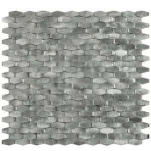 Mosaico Almond Plata