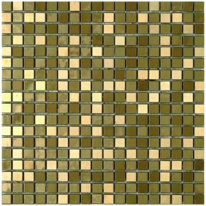 Mosaico Metálico Oro