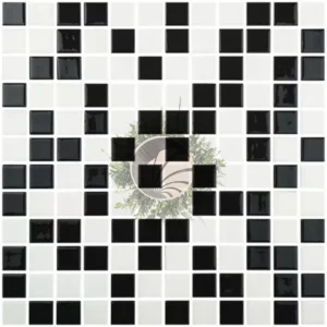 Gresite Blanco y Negro