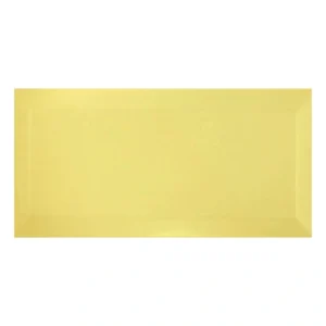 Unicolor 10x20 Biselado Amarillo