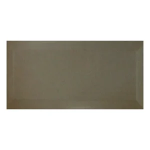 Unicolor 10x20 Biselado Dark Grey