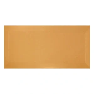 Unicolor 10x20 Biselado Mostaza