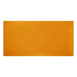 Unicolor 10x20 Biselado Ocre
