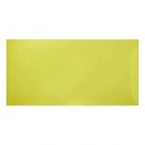 Unicolor 10x20 Biselado Pistacho