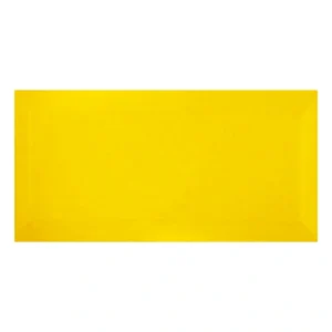 Unicolor 10x20 Biselado Sol