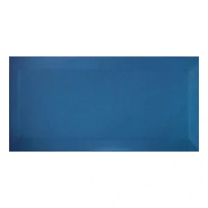 Unicolor 10x20 Biselado Zafiro